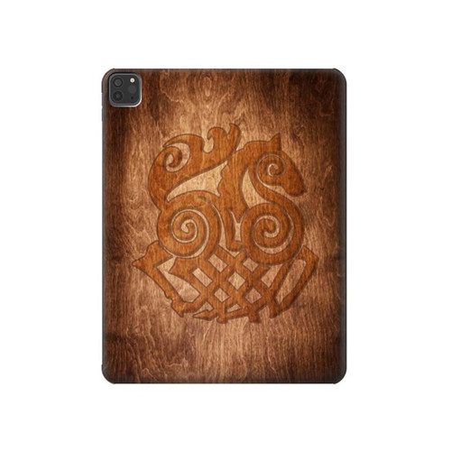 S3830 Odin Loki Sleipnir Norse Mythology Asgard Hülle Schutzhülle Taschen für iPad Pro 11 (2021,2020,2018, 3rd, 2nd, 1st)