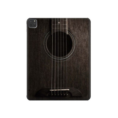 S3834 Old Woods Black Guitar Hülle Schutzhülle Taschen für iPad Pro 11 (2021,2020,2018, 3rd, 2nd, 1st)