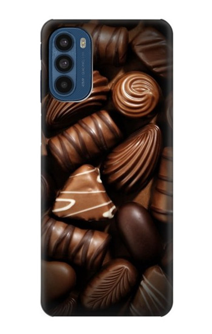 S3840 Dark Chocolate Milk Chocolate Lovers Hülle Schutzhülle Taschen für Motorola Moto G41