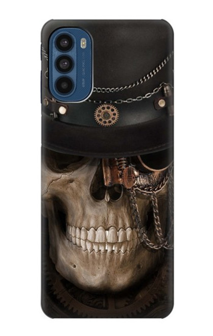 S3852 Steampunk Skull Hülle Schutzhülle Taschen für Motorola Moto G41