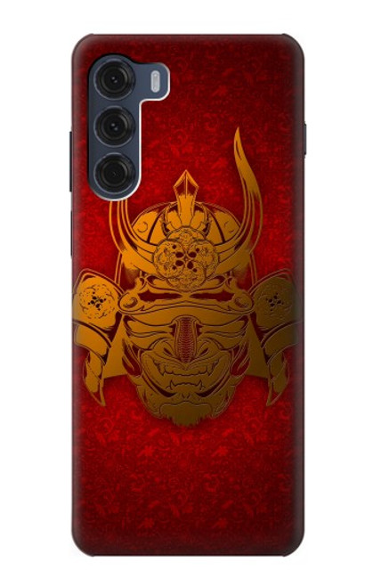 S0820 Samurai Mask Helmet Hülle Schutzhülle Taschen für Motorola Moto G200 5G