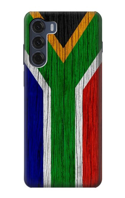 S3464 South Africa Flag Hülle Schutzhülle Taschen für Motorola Moto G200 5G