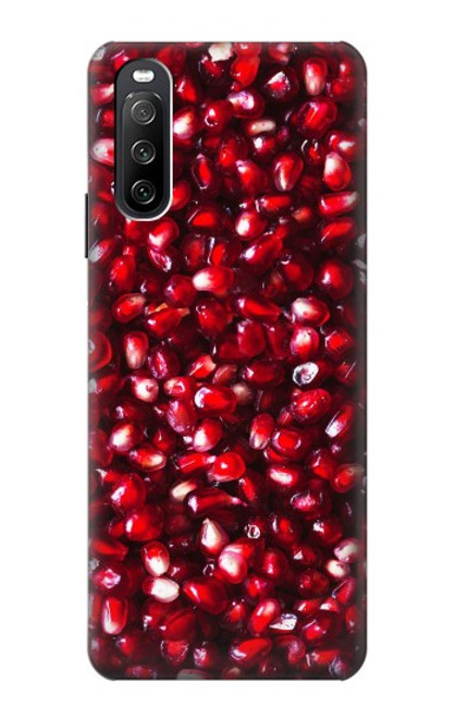S3757 Pomegranate Hülle Schutzhülle Taschen für Sony Xperia 10 III Lite