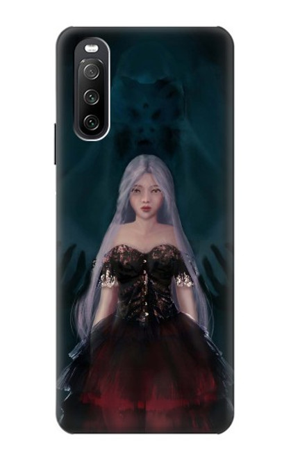 S3847 Lilith Devil Bride Gothic Girl Skull Grim Reaper Hülle Schutzhülle Taschen für Sony Xperia 10 III Lite