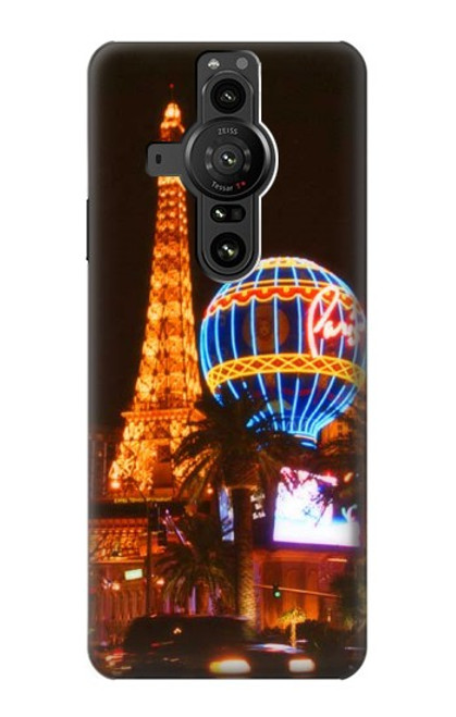 S0893 Las Vegas Hülle Schutzhülle Taschen für Sony Xperia Pro-I