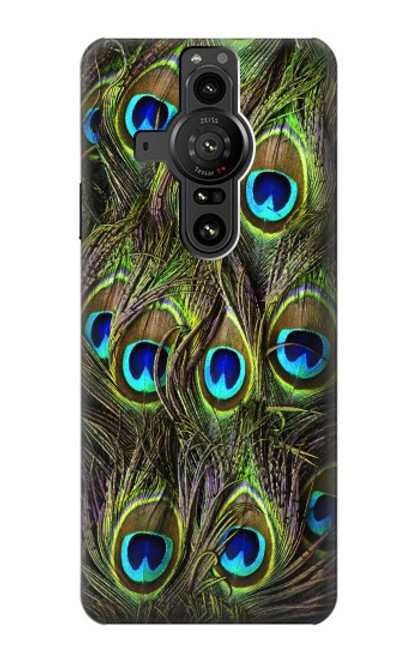 S1965 Peacock Feather Hülle Schutzhülle Taschen für Sony Xperia Pro-I S1965 Peacock Feather Hülle Schutzhülle Taschen für Sony Xperia Pro-I