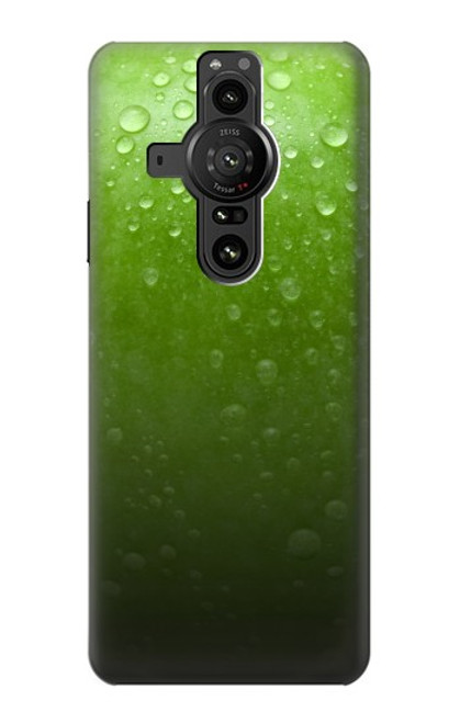 S2475 Green Apple Texture Seamless Hülle Schutzhülle Taschen für Sony Xperia Pro-I