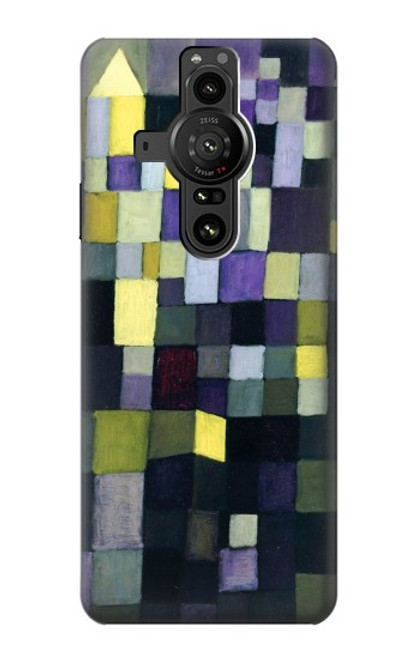 S3340 Paul Klee Architecture Hülle Schutzhülle Taschen für Sony Xperia Pro-I