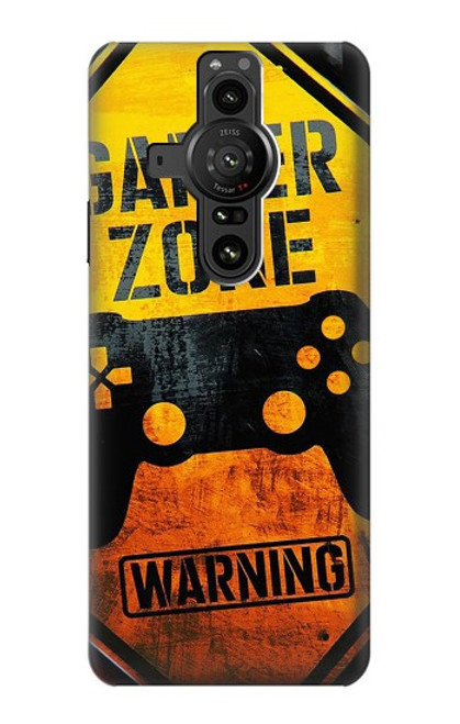 S3690 Gamer Zone Hülle Schutzhülle Taschen für Sony Xperia Pro-I