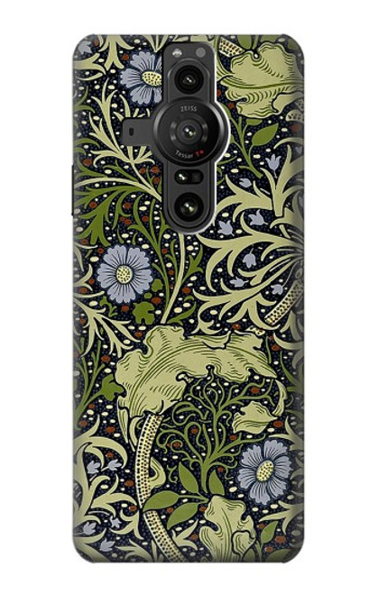 S3792 William Morris Hülle Schutzhülle Taschen für Sony Xperia Pro-I