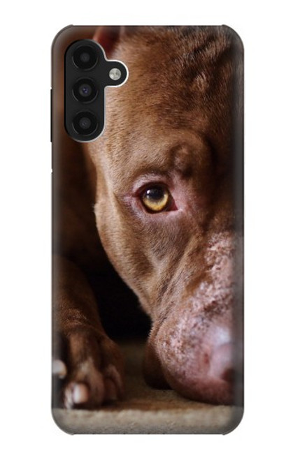 S0519 PitBull Face Hülle Schutzhülle Taschen für Samsung Galaxy A13 4G