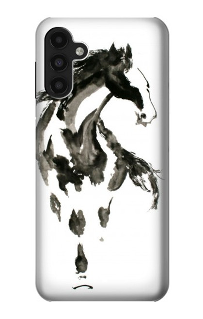 S1031 Horse Paintbrush Hülle Schutzhülle Taschen für Samsung Galaxy A13 4G