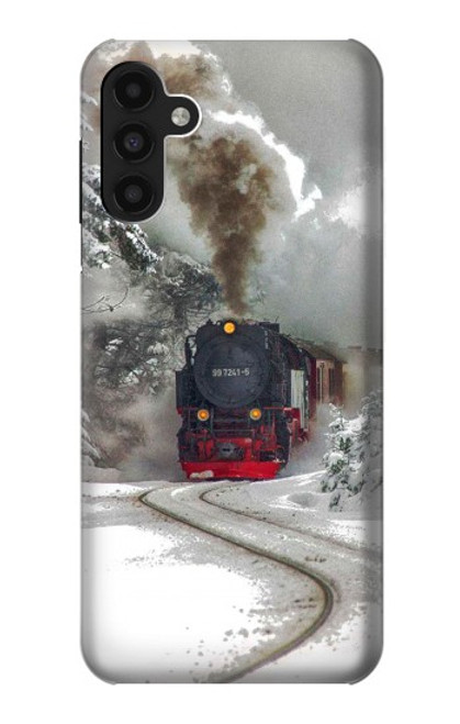 S1509 Steam Train Hülle Schutzhülle Taschen für Samsung Galaxy A13 4G