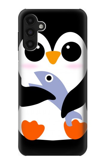 S2631 Cute Baby Penguin Hülle Schutzhülle Taschen für Samsung Galaxy A13 4G