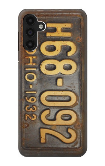 S3228 Vintage Car License Plate Hülle Schutzhülle Taschen für Samsung Galaxy A13 4G