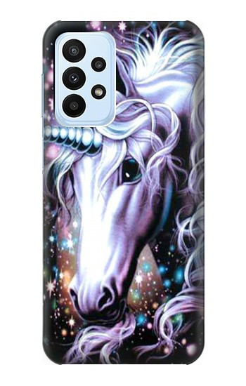 S0749 Unicorn Horse Hülle Schutzhülle Taschen für Samsung Galaxy A23