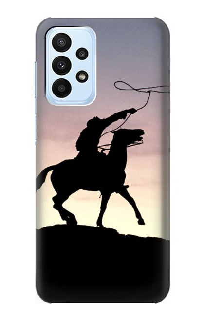 S0773 Cowboy Hülle Schutzhülle Taschen für Samsung Galaxy A23