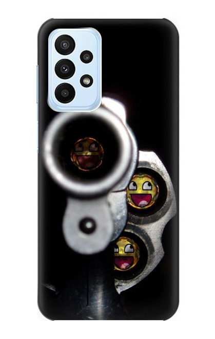 S1109 Smile Bullet Gun Hülle Schutzhülle Taschen für Samsung Galaxy A23