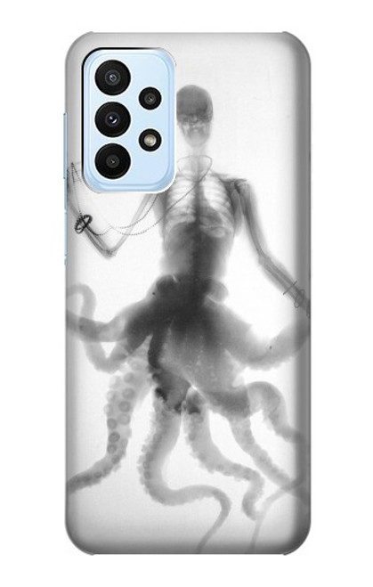 S1432 Skull Octopus X-ray Hülle Schutzhülle Taschen für Samsung Galaxy A23