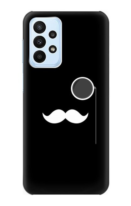 S1946 Sir Mustache Minimalism Hülle Schutzhülle Taschen für Samsung Galaxy A23