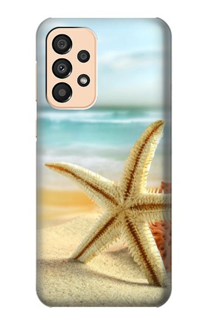 S1117 Starfish on the Beach Hülle Schutzhülle Taschen für Samsung Galaxy A33 5G
