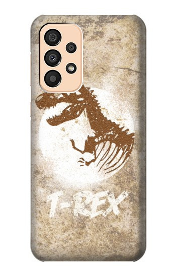 S2372 T-Rex Jurassic Fossil Hülle Schutzhülle Taschen für Samsung Galaxy A33 5G