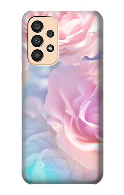 S3050 Vintage Pastel Flowers Hülle Schutzhülle Taschen für Samsung Galaxy A33 5G