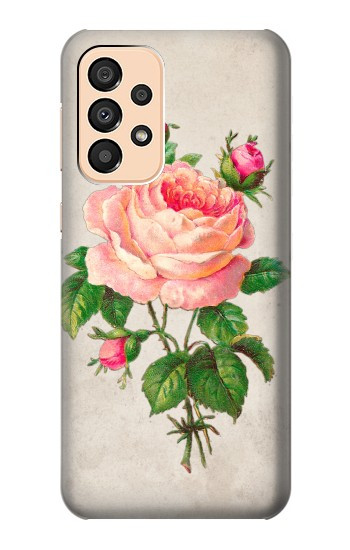 S3079 Vintage Pink Rose Hülle Schutzhülle Taschen für Samsung Galaxy A33 5G