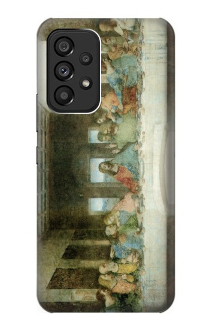 S0173 Leonardo DaVinci The Last Supper Hülle Schutzhülle Taschen für Samsung Galaxy A53 5G