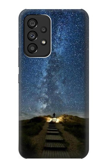 S0734 Stairway to Heaven Iceland Hülle Schutzhülle Taschen für Samsung Galaxy A53 5G