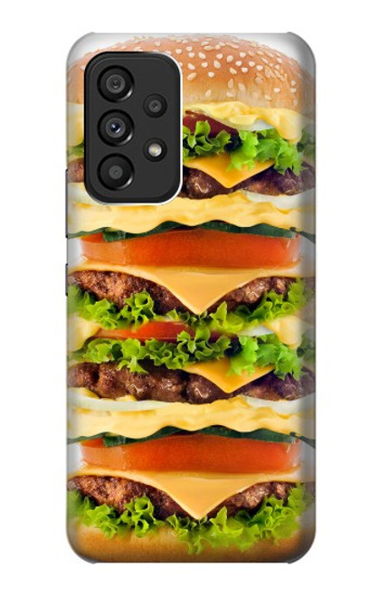 S0790 Hamburger Hülle Schutzhülle Taschen für Samsung Galaxy A53 5G