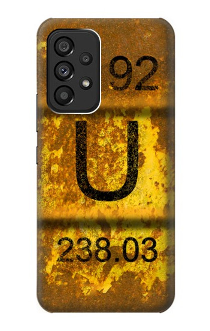 S2447 Nuclear Old Rusty Uranium Waste Barrel Hülle Schutzhülle Taschen für Samsung Galaxy A53 5G