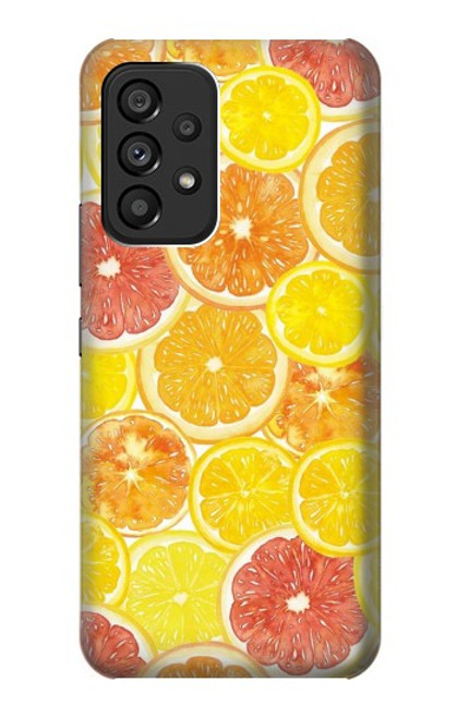 S3408 Lemon Hülle Schutzhülle Taschen für Samsung Galaxy A53 5G