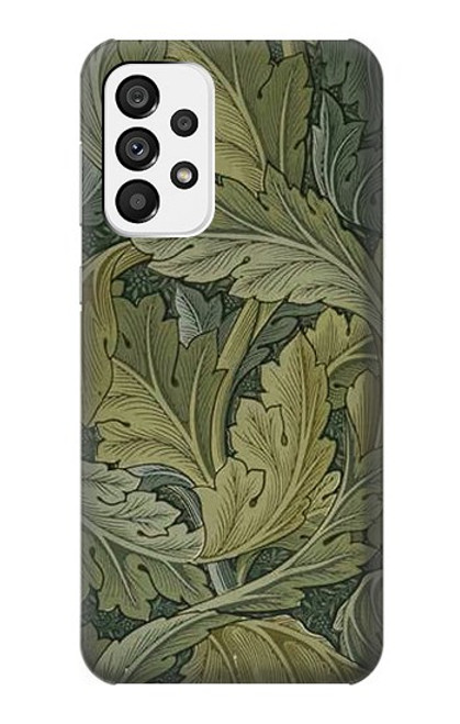 S3790 William Morris Acanthus Leaves Hülle Schutzhülle Taschen für Samsung Galaxy A73 5G