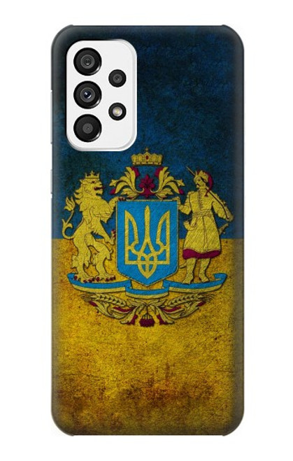 S3858 Ukraine Vintage Flag Hülle Schutzhülle Taschen für Samsung Galaxy A73 5G