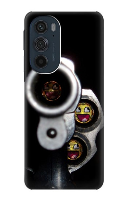 S1109 Smile Bullet Gun Hülle Schutzhülle Taschen für Motorola Edge 30 Pro