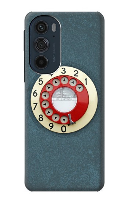 S1968 Rotary Dial Telephone Hülle Schutzhülle Taschen für Motorola Edge 30 Pro