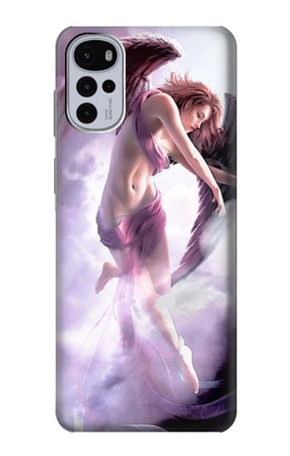 S0407 Fantasy Angel Hülle Schutzhülle Taschen für Motorola Moto G22