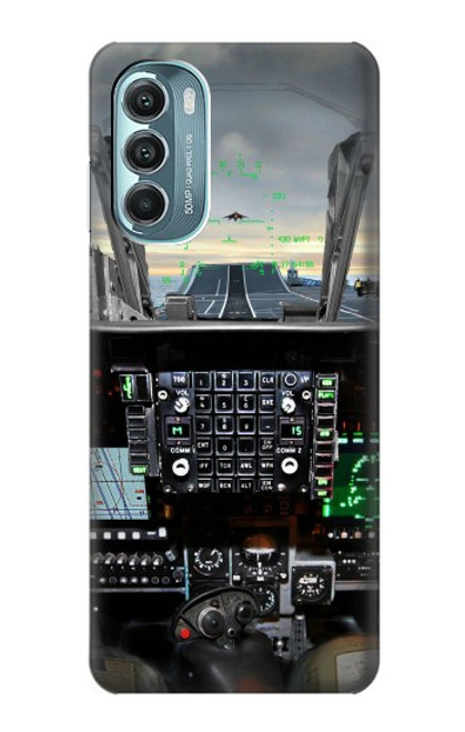 S2435 Fighter Jet Aircraft Cockpit Hülle Schutzhülle Taschen für Motorola Moto G Stylus 5G (2022)