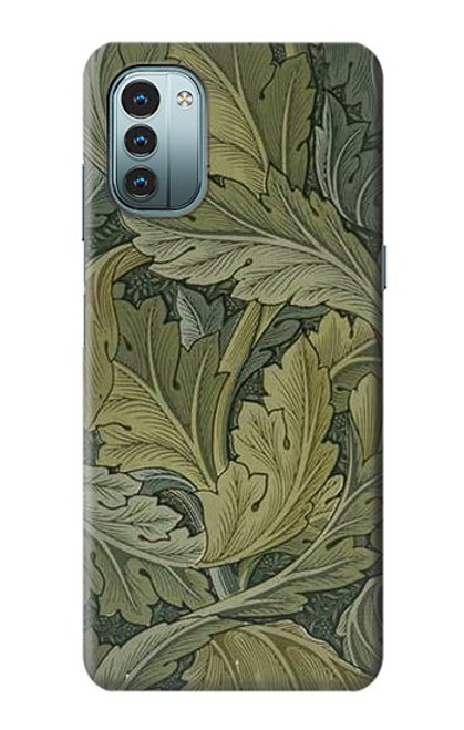 S3790 William Morris Acanthus Leaves Hülle Schutzhülle Taschen für Nokia G11, G21