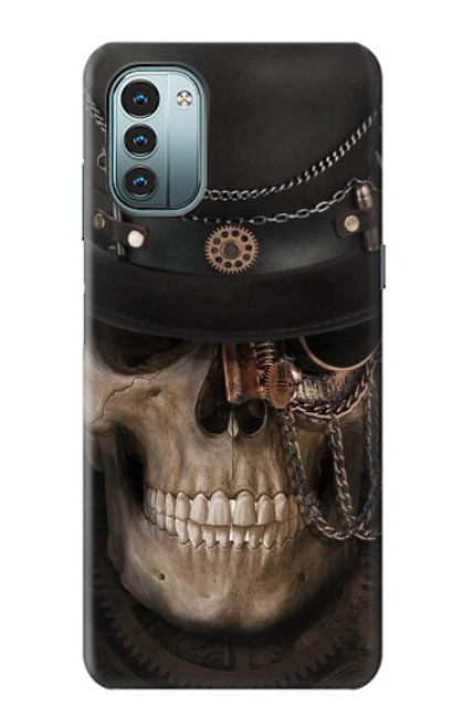 S3852 Steampunk Skull Hülle Schutzhülle Taschen für Nokia G11, G21