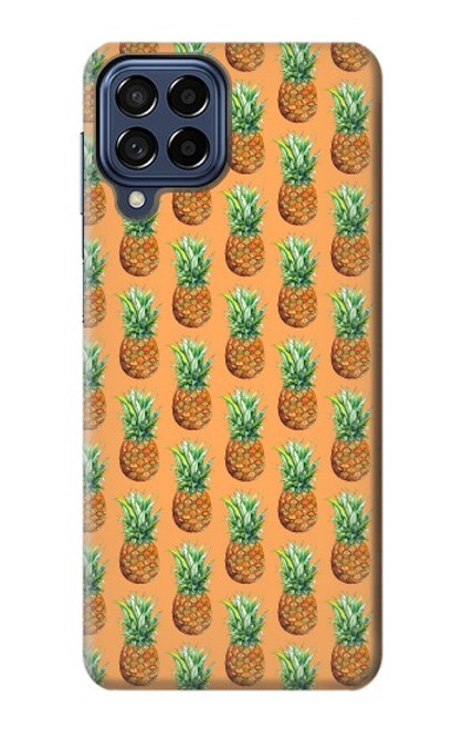 S3258 Pineapple Pattern Hülle Schutzhülle Taschen für Samsung Galaxy M53