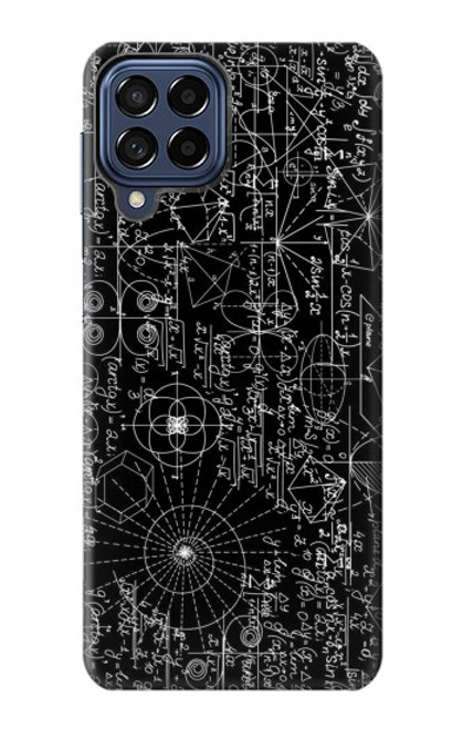S3808 Mathematics Blackboard Hülle Schutzhülle Taschen für Samsung Galaxy M53