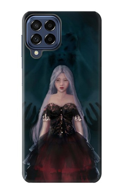 S3847 Lilith Devil Bride Gothic Girl Skull Grim Reaper Hülle Schutzhülle Taschen für Samsung Galaxy M53