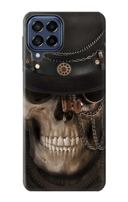 S3852 Steampunk Skull Hülle Schutzhülle Taschen für Samsung Galaxy M53