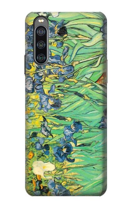 S0210 Van Gogh Irises Hülle Schutzhülle Taschen für Sony Xperia 10 IV