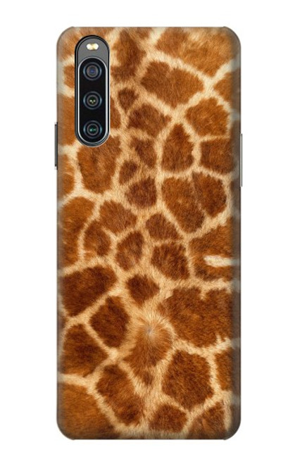 S0422 Giraffe Skin Hülle Schutzhülle Taschen für Sony Xperia 10 IV