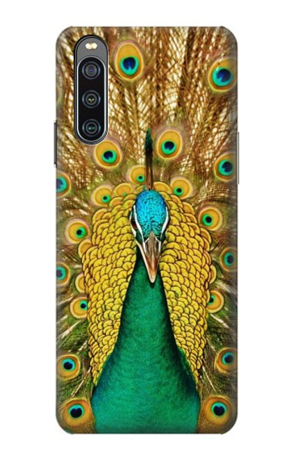 S0513 Peacock Hülle Schutzhülle Taschen für Sony Xperia 10 IV