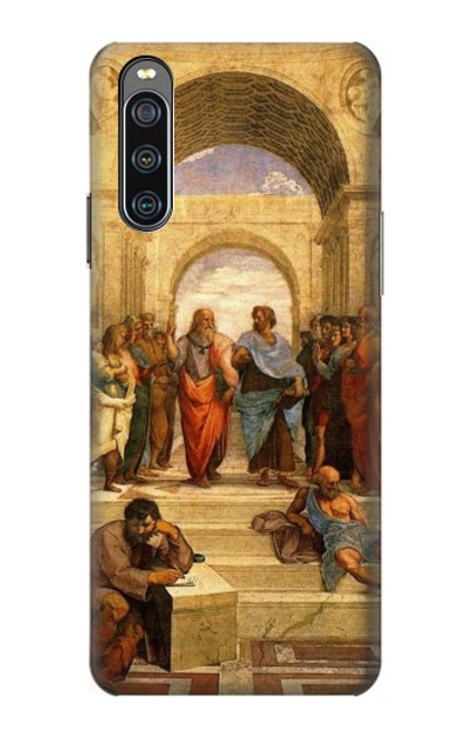 S1086 Raphael's School of Athens Hülle Schutzhülle Taschen für Sony Xperia 10 IV