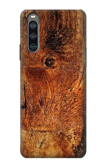 S1140 Wood Skin Graphic Hülle Schutzhülle Taschen für Sony Xperia 10 IV